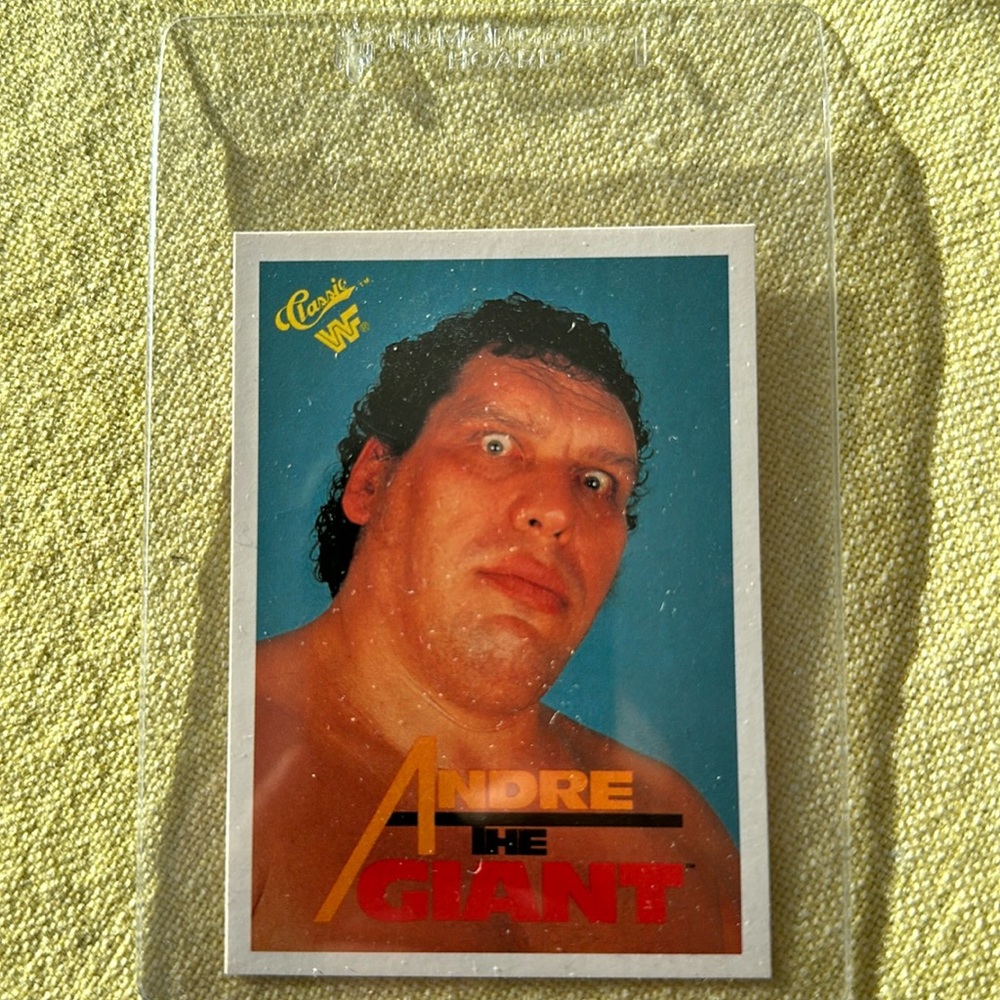 Andre the Giant 1990 Titan Sports Card